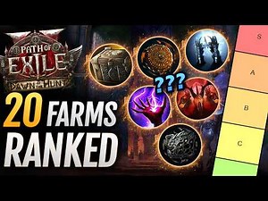 [PoE 2] ALL 20 FARM Strategies RANKED - TIER LIST for Path of Exile 2 0.2