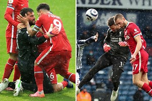 Watch Liverpool goalkeeper Alisson net unbelievable last-minute winner at West Brom to keep top four hopes alive