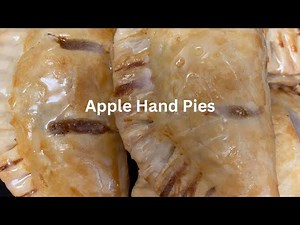Flaky Apple Hand Pies | Easy No-Fuss Mini Apple Pies #casouthernbelle