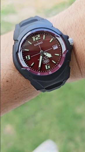 You Are Not Alone Casio MW-600F-4AV Red