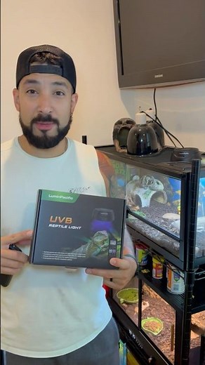 Unboxing a UVB Light for Reptiles 🔦🐢 Let There Be (Proper) Light! @LuminPacific