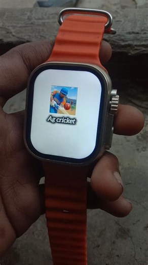 Ag cricket in t700 ultra smart watch me code #viral #shortsviral #trending