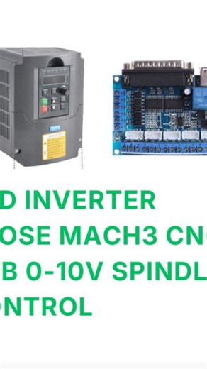 How to setup a spindle vfd inverter Yl620 with mach 3 cnc 0-10V control Agatronic � Agadir – Ait Melloul � 06 51 40 65 49 / 06 81 61 81 52 � agatronic28@gmail.com � www.agatronic.net � Rejoignez notre chaîne Telegram pour recevoir les nouveautés et offres � � https://t.me/ biIbQLnOwr5mNzE0 � Contactez-nous pour plus d’informations#explor#fyp#robotique industrielle #اكسبلور #agatronic | Robotic Industrielle