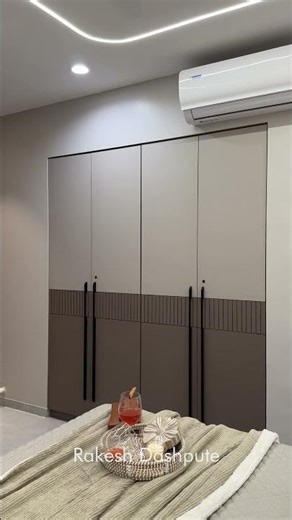 Maximize Bedroom Space with This Modern Wardrobe Design