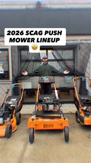 @ccoutdoorpower_equipment on Instagram: "SCAGS 2026 PUSH MOWER LINE-UP 🤩 #scagmowers #outdoorpowerequipment #newmowers #mowerreview"