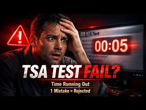 TSA Assessment Test Explained (2026) | How to Pass TSA CBT Test First Try