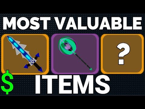 Most VALUABLE Items In Dungeon Quest That Can NO Longer Be Dropped!(Roblox)(4K Video)Collector items