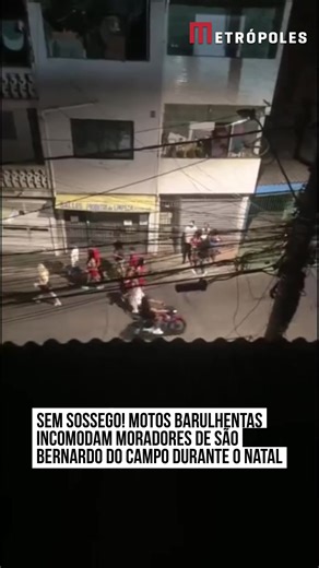 Motociclistas Barulhentos Perturbam Natal em São Bernardo
