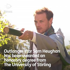 266K views · 8.3K reactions | Scottish superstar Sam Heughan has received an honorary degree from the University of Stirling - the same campus where scenes of Outlander were filmed: https://bit.ly/2FAEQnI | STV News | Facebook