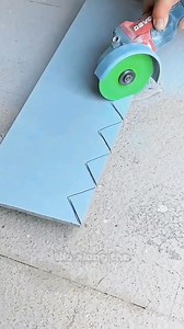 96K views · 181 reactions | Tile Cutting Hack: Creating Complex Zigzag Joints with a Template #tiles | Reels ideas | Facebook