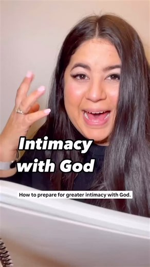 Rebecca | Christian Faith Lifestyle on Instagram: "FOR INTIMACY WITH GOD ⤵️ Intimacy with God doesn’t happen by accident. It’s built when we choose His Word and presence daily, not just when it’s convenient, but when it costs us something. Learning how to immerse yourself in His presence changes everything. It teaches you how to hear His voice clearly, discern truth from emotion, and obey even when the journey feels uncomfortable or difficult. Because intimacy isn’t just about feeling close to G