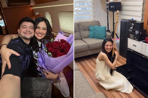 Rayver Cruz surprises Julie Anne San Jose with her dream bass guitar | ABS-CBN Entertainment