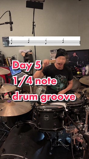 Learn Basic Drumming: Quarter Note Drum Groove Tutorial
