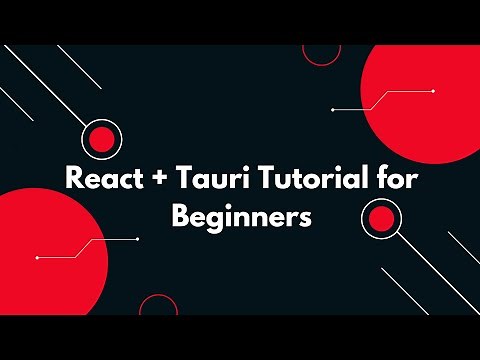 🚀 How to Build a Tauri App with React: Step-by-Step Guide for Desktop Apps 💻