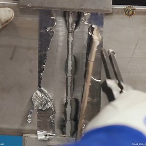 712K views · 11K reactions | Aluminum Mig Welding with Ceramic Backing Tape | WeldTube | Facebook