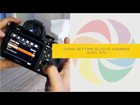 Tutorial Sony A7II Indonesia : Cara Setting Slog Sony A7ii