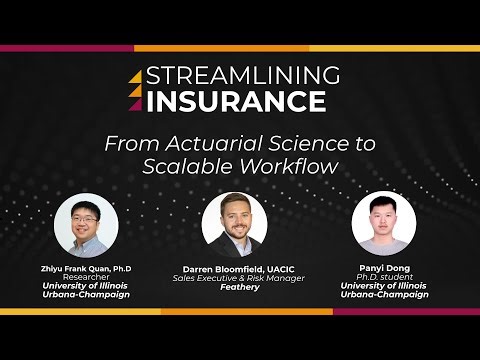 Streamlining Insurance: From Actuarial Science to Scalable Workflow