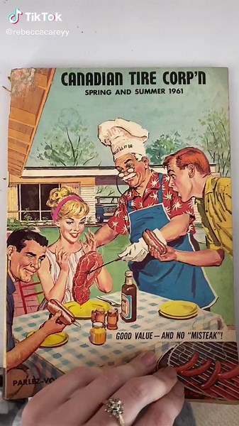 Vintage 1961 Sunbeam Toaster in Canadian Tire Catalogue