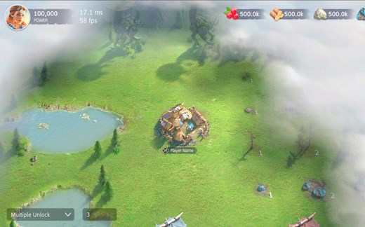 unity实现的SLG地图迷雾效果