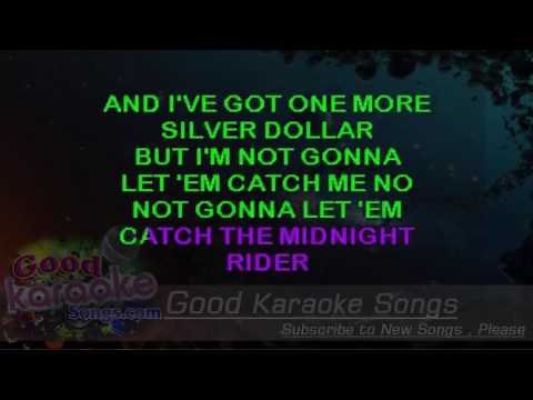 Midnight Rider - The Allman Brothers Band (Lyrics Karaoke) [ goodkaraokesongs.com ]