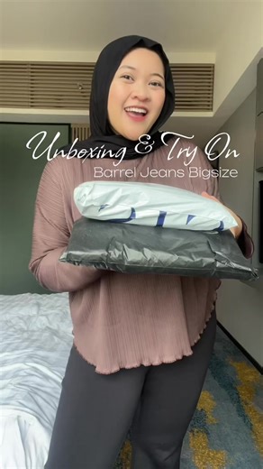 Unboxing Big Size Barrel Jeans: Try-On Review