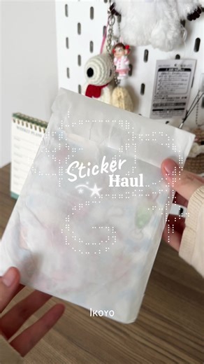 Sticker haul but make it pastel 🤩 #stickers #journaling #stickersheet #stickerhaul
