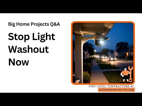 Shielded-Cone Camera Placement Lighting Fix