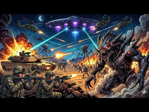 Last part.US Army vs Aliens: The Final Battle on Earth | Action Cartoon Animation