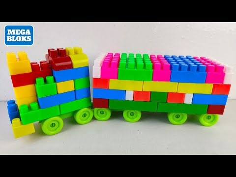 TUTORIAL How To Make a Train From Mega Lego Easy CRAFTING BUILDING DIY SATISFYING#138