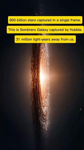 Hubble’s Greatest Masterpiece: The Sombrero Galaxy ✨
