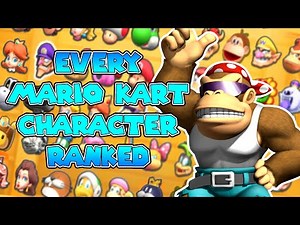 Every Mario Kart Character RANKED- Ranking EVERY Character From Worst To Best