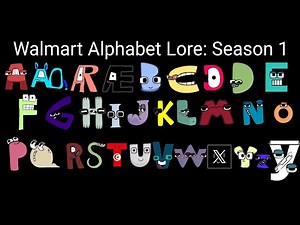 Walmart Alphabet Lore | Season 1