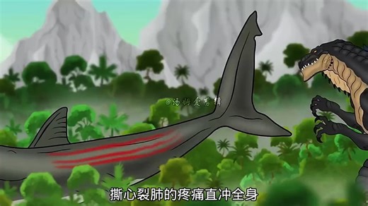 万米鲶鱼被核废水桶当场爆头发生分子裂变 脚踩骷髅巨蜥 拳打废物斯库拉。