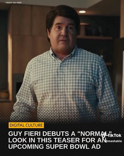 Guy Fieri's Bold New Look for the Super Bowl