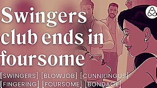 Foursome Partner Swap At The Swinger's Club - RedPorn.Tv