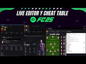 How to install Live Editor and Cheat Table for FC 25 TU21