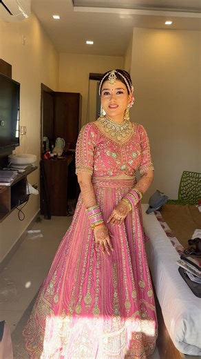 Beautiful jp Bride😍 #bride #bridalmakeup #makeupartist #subtleglam #ytshorts #youtubeshorts