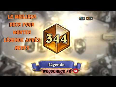 Hearthstone - Best deck to reach Legend after the nerfs - Woodchuck