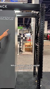 What color LevRack would you choose? The customization of this storage system is endless. @levrack booth from @semashow #garageshop #workshop #tools #levrack | TOOLS by Design