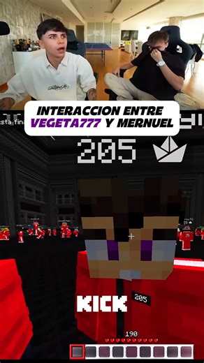 KICK ARGENTINA🧉 on Instagram: "INTERACCION ENTRE VEGETA777 Y MERNUEL#moski #mernuel #squidgames #vegetta777"