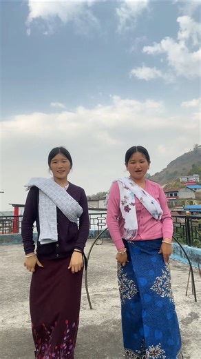 Haha 😄 #nepali #syangja #gurung #natra bhane jindagi bertha