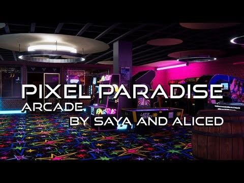 [VRChat] World Showcase: Pixel Paradise Arcade