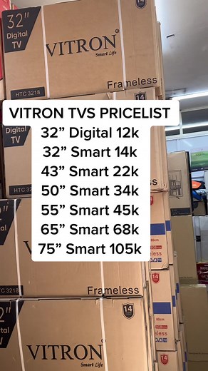 Vitron Smart TV Prices in Kenya | Digital City Electronics