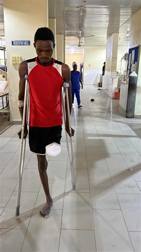 Voice OF Widows/Divorcees on Instagram: "Update on Shamsudin: Shamsudin has been discharged from hospital. He had a successful leg surgery (amputation). We bought some food items for him that would last him for months before he fully recover. Jazakumullah khair to everyone of you that came through for him, may Allah grant him complete shiifa🙏"