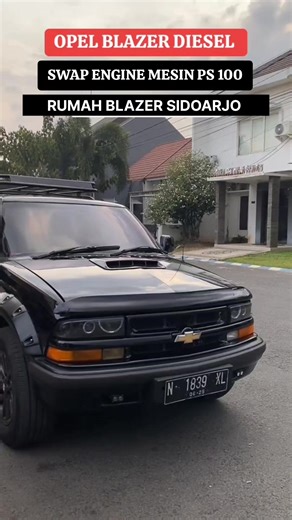 Modifikasi Opel Blazer Diesel: Swap Mesin PS100