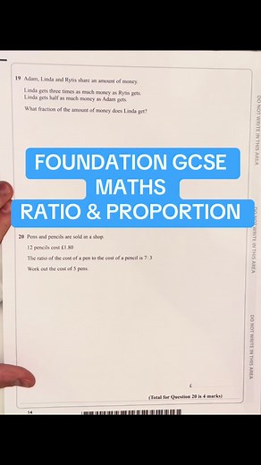 Understanding Ratio and Proportion in GCSE Maths