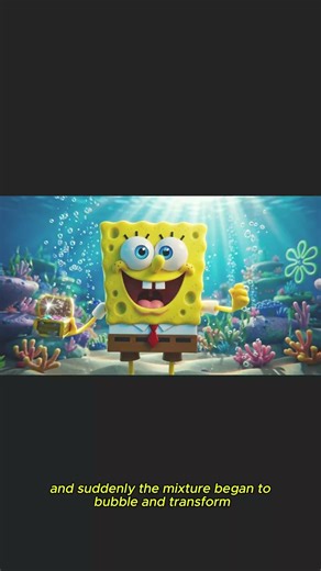 The Secret Origin of the Krabby Patty 🍔 | Hidden SpongeBob Story #shorts