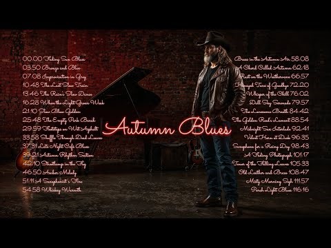 Autumn Blues • Blues Saxophone Instrumental Music for Relaxing and Study • Soulful Blues Mix
