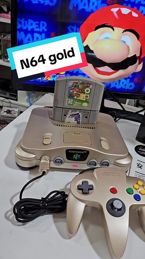 Nintendo 64 gold #ceduh #n64