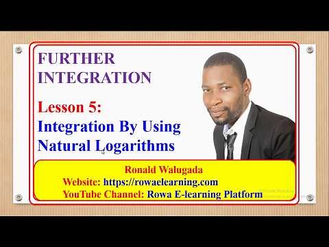 5-INTEGRATION BY USING NATURAL LOGARITHMS (A-LEVEL MATH)
